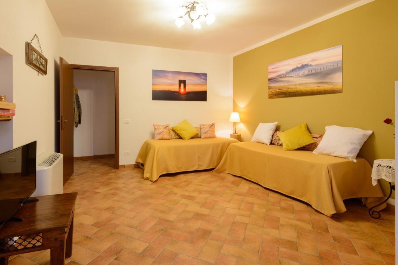 Agriturismo Le Crete - Appartamenti Asciano Ngoại thất bức ảnh