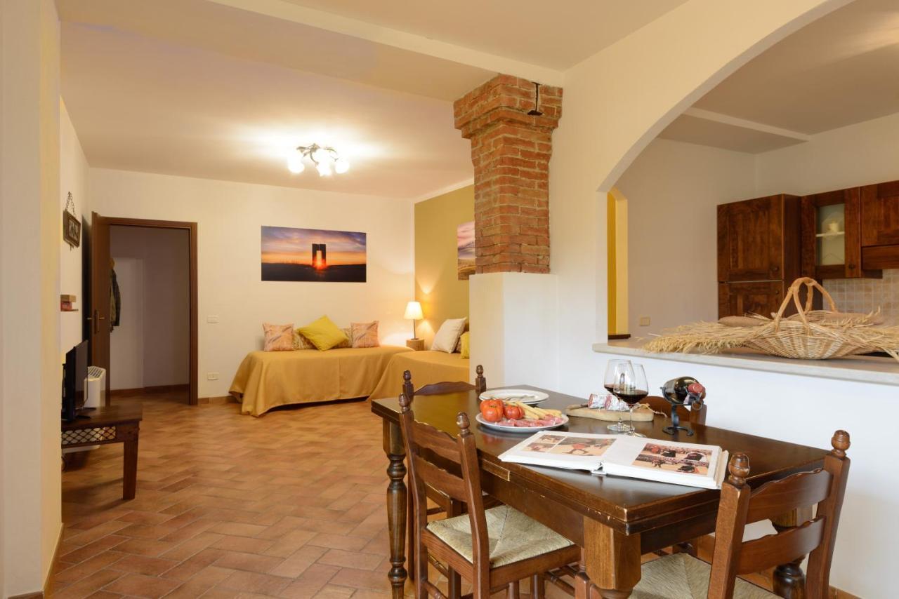 Agriturismo Le Crete - Appartamenti Asciano Ngoại thất bức ảnh