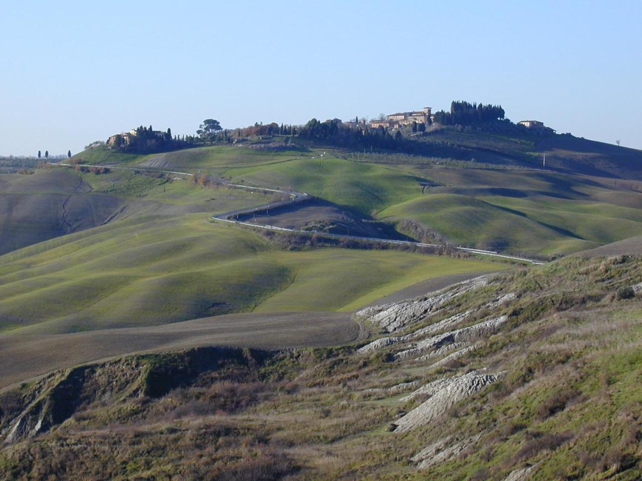 Agriturismo Le Crete - Appartamenti Asciano Ngoại thất bức ảnh